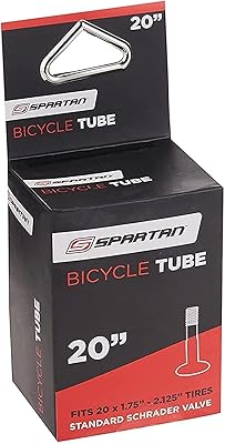 Spartan bicycle air chamber suitable for 20 -inch, black wheels