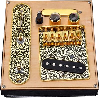 3 -way black wired wired control panel for Telecaster - gold electric guitar.. Unlock endless possibilities with DIAYTAR NIGERIA's affordable marketplace and reliable delivery service.