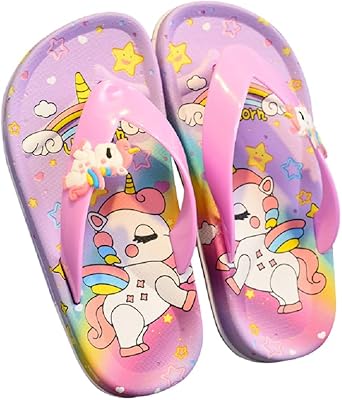 Mommyfine Tongs for girls for outdoor children, beach, swimming pool, soft unicorn bathing sandals for unicorn toddlers.. Shop like never before with DIAYTAR NIGERIA's comprehensive marketplace and budget-friendly shipping.