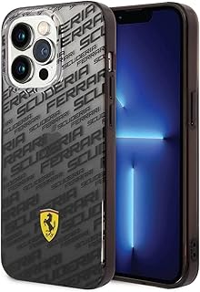 CG Mobile. Ferrari Gradient PC and TPU shell with complete scuderia and molded bumper compatible with iPhone 14 pro (black).. Experience shopping without compromise at DIAYTAR NIGERIA, with vast selection and quick delivery.