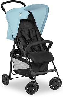 Light sports stroller, compact and foldable Hauck, fully tilting, flat from birth, basket of XL races, awning, up to 18 kg/blue.. Get your essentials without leaving home — thanks to DIAYTAR Nigeria.