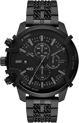 Quartz watch in stainless steel chronograph griffid for men, Griffid - DZ4519.. Transform how you shop with DIAYTAR NIGERIA's vast selection and budget-friendly delivery options.