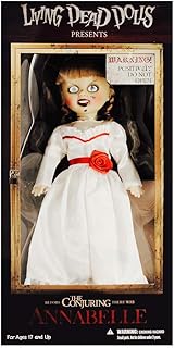 Living Dead Dolls Dolls Annabelle 94460, white/black/red.. DIAYTAR NIGERIA: Where every shopping need is met with affordable prices and timely delivery.