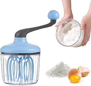 Egg Better Rotary Mixer Manual Egg Mixer with portable cream with non -slip base for the house, the kitchen, the restaurant and the pastry 1100 ml.. Shop smarter, not harder with DIAYTAR NIGERIA - thousands of products at your fingertips with affordable delivery.