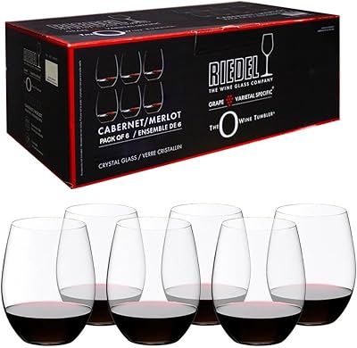 Riedel wine glass o Cabernet/Merlot, pack of 6.. Your complete marketplace solution, DIAYTAR NIGERIA offers unbeatable value with delivery within the week.