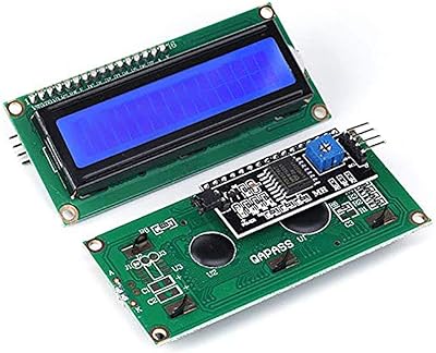 LCD Jansan Blue 1602 screen for Arduino LCD + Interface module IIC ICU I2C Arduino Uno Raspberry Pi 2 -room.. No stress, no delays — DIAYTAR Nigeria is your trusted shopping partner.