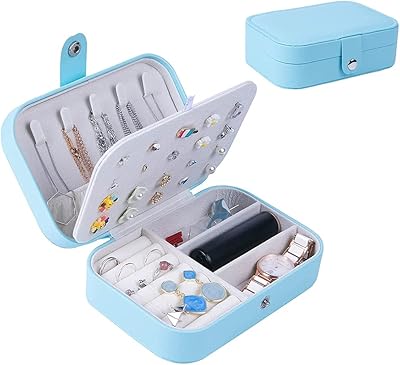 Double -layer portable jewelry box Theresa Travel organizer for necklaces.. DIAYTAR NIGERIA delivers on our promise of variety, affordability, and prompt nationwide shipping.
