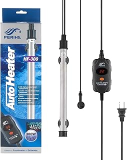 300 watt aquarium heating quick heating, titanium tube, salt water, fully submersible aquarium heating with LEDs, external digital temperature controller, freshwater safety thermostat, 53 to 80 gallons.. Shop millions of products across categories on DIAYTAR Nigeria — delivered right to your door.