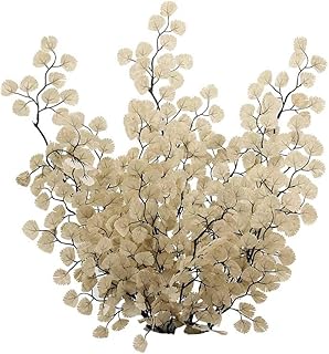 Yatai 4 pieces set of artificial reniforms flowers flowers branches sprinkle artificial plants in large silk leaves for the house table vase decoration of wedding festival (gold).. DIAYTAR NIGERIA brings the marketplace to your home with budget-friendly prices and nationwide delivery.