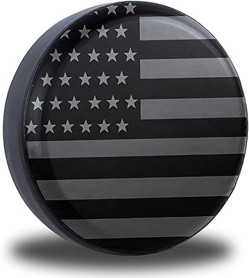 Goosin Tire Tire Cover American Flag For Jeep Wrangler RV SUV Travel Trailer 14 "15" 16 "17" Waterproof dust (17 "For 31.5-32.5"/80-82.55 cm).. Shop with purpose at DIAYTAR NIGERIA and discover a world of products at budget-friendly prices.