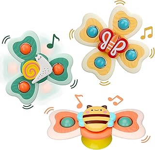 Rotative sensory learning toys for toddlers from 1 to 3 years old, baby from 6 to 12 months old, rotating toy with suction cup, baby bath toys, birthday gifts for boys and girls of 1 year and 2 years.. Experience satisfaction guaranteed with DIAYTAR NIGERIA's comprehensive platform and quick delivery.