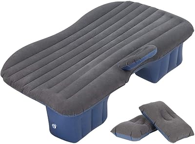 Haitral portable inflatable campsite with pillow, is suitable for most car models for camping, travel, car, floating bed (black).. DIAYTAR NIGERIA provides endless shopping possibilities with affordable prices and prompt delivery service.