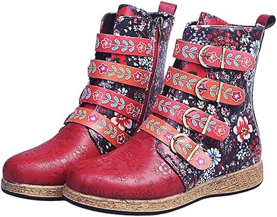 New Socofy Women Retro Boots Printed Metal En Job Lady Fuck Ladies Bunny Bottle Bunny Bottines Botines 2023 (colorful, 37).. DIAYTAR NIGERIA transforms online retail with unbeatable prices and consistent delivery timeframes.