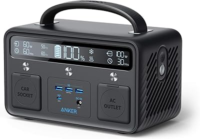 Portable anker powerhouse ii 400 portable power plant, 300 w/388.8 wh