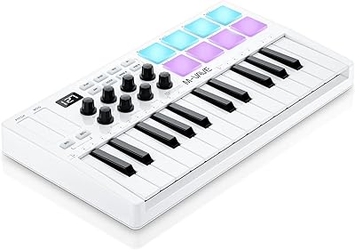 USB MIDI MIDI MIDI controller 25 keys with 8 battery pads.. Shop with confidence at DIAYTAR NIGERIA, offering extensive product variety with nationwide delivery.