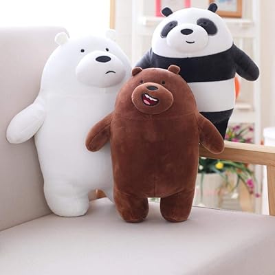 Kawaii Weex Bear Bears Plush Doll Hot Panded Gray White Panda Anakpooi Birthday Gift (Color: Black).. Need it fast? Need it cheap? Choose DIAYTAR Nigeria.