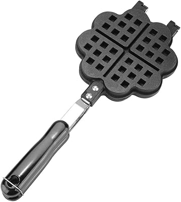 Non -shaped non -stick waffle holder, aluminum alloy waffle iron, gas oven, cooking tray, stove, waffle mold for cooking tools of kitchen cakes.. DIAYTAR NIGERIA redefines convenience with our vast product selection and swift nationwide delivery.