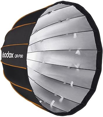 GODOX QR-P90 35.9 "90 cm Deep parabolic light box with quick mounting photo Flash SoftBox Bowens Mount (QR-P90).. Your complete shopping solution, DIAYTAR NIGERIA delivers variety and value within the week.