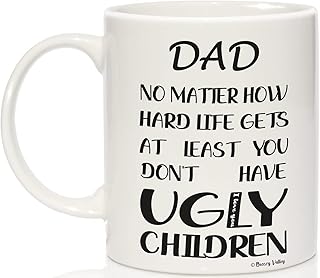 Breezy Valley Happy Father's Day coffee cup.. Your trusted marketplace, DIAYTAR NIGERIA offers comprehensive selection with budget-friendly delivery.