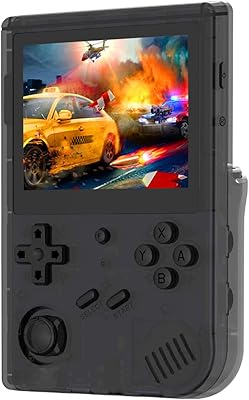 Retro Retro RG351V digital game console, WiFi game coupling, integrated 16 GB, RK3326, open source, 3.5 inch, 640 x 480, portable simulation game console for PS1, gift for children.. Shop the future with DIAYTAR NIGERIA - thousands of products, unbeatable prices, delivery within a week.