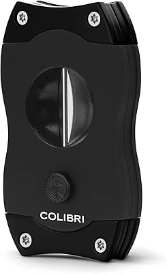Colibri v-cut cigarette cut | black | Spring trigger - V 7 mm depth V -cut - up to 60 cigars with annular caliber - Ergonomic design.. Find everything you need at prices you'll love with DIAYTAR NIGERIA's comprehensive e-commerce platform.