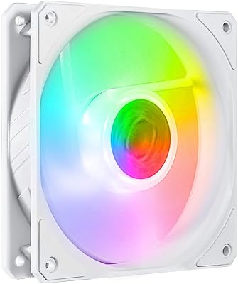 Cooler Master Cycle Flow 120 V2 Cooler Cycle Cycle Cycle Cycle Cyter, LED lighting, customizable 3 -pin lighting, curved blade for air balancing, Locked Round, 120 mm PWM control for pc and liquid cooler housing.. The smarter way to shop online in Nigeria is through DIAYTAR Nigeria.