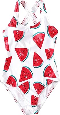 Nice mini summer swimsuit with floral print and watermelon cross for girls and boys (white, 13-14 years old).. Get more for less on DIAYTAR Nigeria — Nigeria’s favorite e-commerce platform.