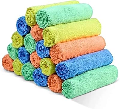 4 pieces of cleaning cloth, 48 rooms, 30 x 60 cm, soft microfiber cloth and very absorbent to clean the kitchen and the car.. Shop from anywhere in Nigeria and receive your DIAYTAR purchases at affordable prices within a week.