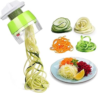 Vegetable spiralizer of vegetable spiralizing 4 in 1 portable slicer noodles zucchini pasta and machine.. DIAYTAR NIGERIA: Bridging the gap between consumers and quality products with affordable nationwide shipping.