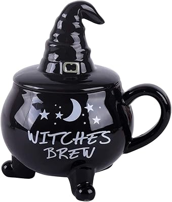Vencer Funny Coffee Mugs of Gothic Christmas Witch Fantaisie with lid.. DIAYTAR Nigeria delivers happiness in 5–8 days, no matter what you buy.