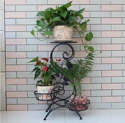 Plassers support for interior and exterior plants, iron pot of iron pot for exposure of interior and outdoor plants (style 2).. Don’t wait weeks — DIAYTAR Nigeria delivers your order in just a few days.
