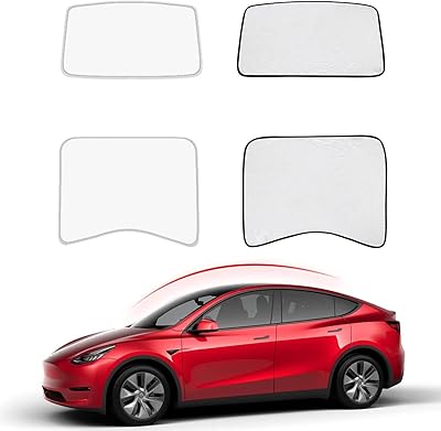 Okoz® Tesla Model 3 Glass Roof Ongoing, front and rear upper window covers, thermally insulated sun protection cover for Tesla Model 3 2020 to 2022.. DIAYTAR NIGERIA: Making quality products accessible to all Nigerians at affordable prices.