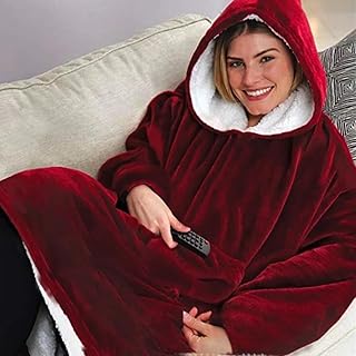 New winter hooded cover, outdoor hot night clothes, cashmere cover for television, hot and winter warm clothes (red).. Nigeria's e-commerce leader delivers unmatched variety and value to your doorstep in just 5-8 days.