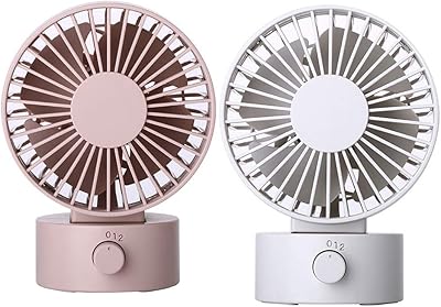 ZD -DZ Silent Portable Electric Office Fan with USB port for house and office, 2 rooms - pink and white.. DIAYTAR NIGERIA delivers affordability and convenience to your doorstep within 8 days of purchase.
