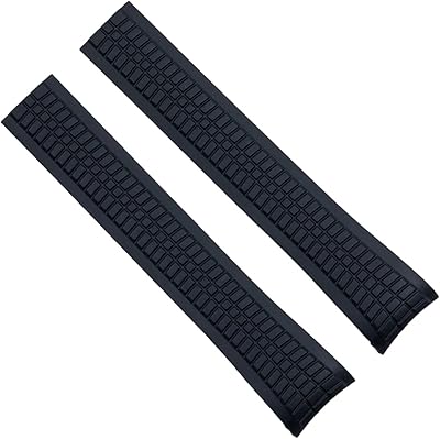 HOWDY 21 mm silicone rubber watch strap for patek aquanaut Philippe Series 5164A 5167A 5968A (color: black, size: 21 mm without loop).. Shop without limits at DIAYTAR NIGERIA and receive your purchases at budget prices within the week.
