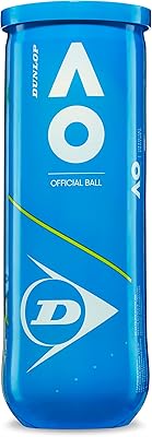 Tennis ball Dunlop Australian Open - For clay, hard grounds and lawn.. DIAYTAR NIGERIA: Your one-stop e-commerce destination with affordable prices and nationwide delivery in 5-8 days.