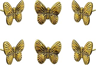 Metal by Metal Perilla Home Butter Fly (set of 6).. Experience the ultimate in shopping convenience with DIAYTAR NIGERIA's vast catalog and 5-8 day delivery.