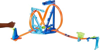 Set of Hot Wheels Infinity Loop Hot Wheels toy car, 2 sets of waterfalls, connects to other sets, includes a car on a 1:64 scale.. Shop without limits at DIAYTAR NIGERIA and receive your purchases at budget prices within the week.