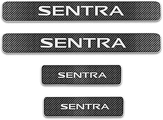 4 pieces exterior carbon fiber exterior door threshold plaque Sentra protection against scratches threshold cover accessories of pedal sticker anti-scratch protection decoration.. Affordable convenience is here — shop DIAYTAR Nigeria today.