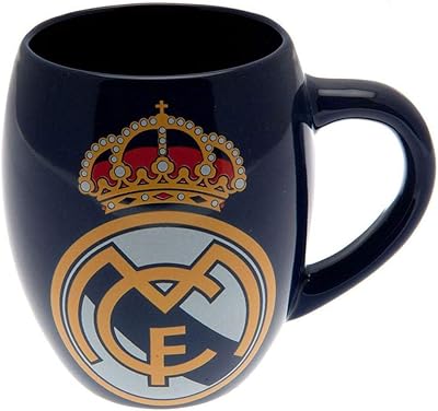 Official tea cup from Real Madrid Football, Blue, 1 piece (1 package).. DIAYTAR NIGERIA connects desires with reality through affordable prices and reliable delivery service.
