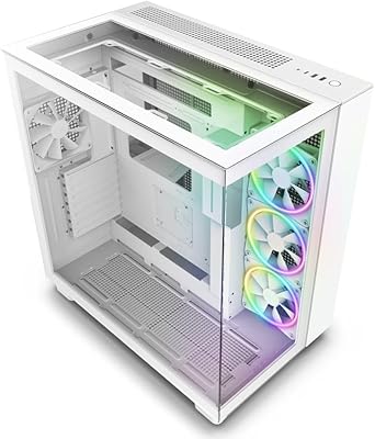 ATX MI -Tour PC play box NZXT H9 Elite - includes 3 double RGB F120 120 mm fans - 360 mm front glass panels taking charge of the radiator and cable management - White (CM -H91EW -01).. From phone accessories to home decor — DIAYTAR Nigeria ships it fast.