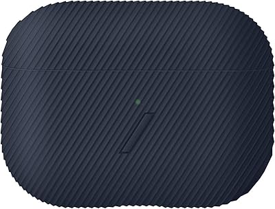 Native Union - Curve Protection case for AirPods Pro - Made of high quality silicone, simple and modern appearance, compatible with wireless charger (navy blue).. Shop for everything you need at DIAYTAR NIGERIA, with budget-friendly prices and quick delivery.