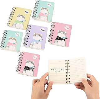 Sweet Seven Cute Cat Mini Carnets Lot of 6 - Spiral Notebooks for School Supplies and Office - Mini Spiral Notebooks with wire.. Shop across categories at DIAYTAR NIGERIA with the confidence of affordable prices and delivery within 8 days.