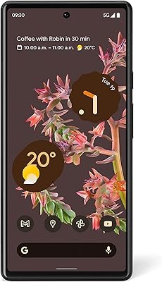 Google Pixel 6 5G (Stormy Black, Double SIM, 128 GB of Rom + 8 GB of RAM, GSM only, no CDMA, International version).. Save time and money with DIAYTAR Nigeria’s online store.