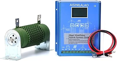 Hybrid solar wind system 10,000 W, MPPT load controller with discharge load, 12V 24V automatic regulator for wind turbine generator.. From fashion trends to home essentials — find it on DIAYTAR Nigeria.