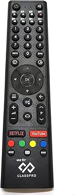 Replacement remote control compatible with Changhong, Chiqiu and Class Pro televisions... Your favorite online marketplace — DIAYTAR Nigeria delivers quick and cheap.