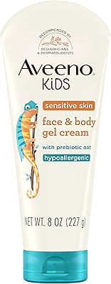 Aveeno Face and body gelme for children with prebiotic oats, 24-hour hydration clinically proven for soft skin, fast and light drying, hypoallergenic, 8 oz.. Navigate through thousands of products at pocket-friendly prices with DIAYTAR NIGERIA's easy-to-use platform.
