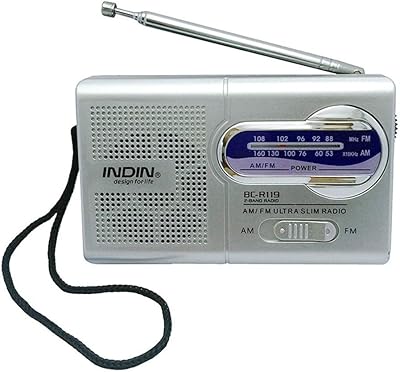 BC-R119 Mini Portable Portable Player AM/FM Integrated speaker with STANDARD STATE STENDS 3.5 mm Gray Silver Gray.. DIAYTAR NIGERIA delivers satisfaction with every purchase through our affordable and reliable service.