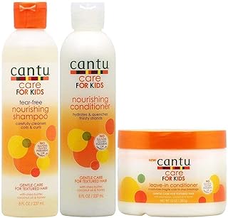 Children's care box composed of a shampoo and a conditioner, a rinse-free conditioner to nourish CANTU hair.. Be part of Nigeria’s most trusted online shopping experience — DIAYTAR Nigeria.