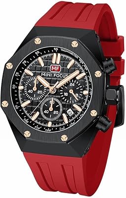 Sports watches for men, Waterproof multifunction chronograph watch, Silicone bright bracelet, relaxed men's watches, fashion business watch, relaxed, relaxed.. DIAYTAR NIGERIA redefines convenience with our diverse marketplace and affordable nationwide shipping.